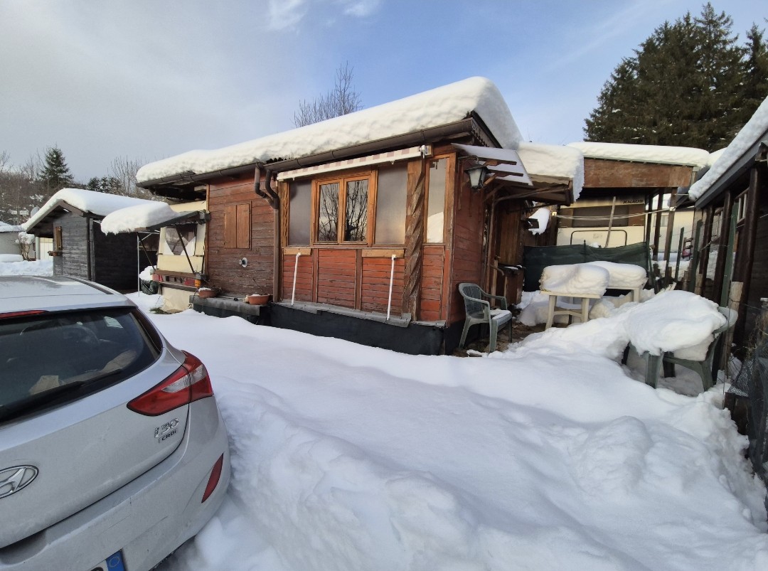 Facciata in inverno